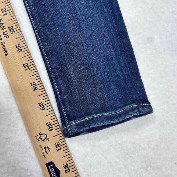 Adriano Goldschmied Jeans Womens 25R Farrah Skinny Ankle High Rise Dark Wash - Picture 11 of 15